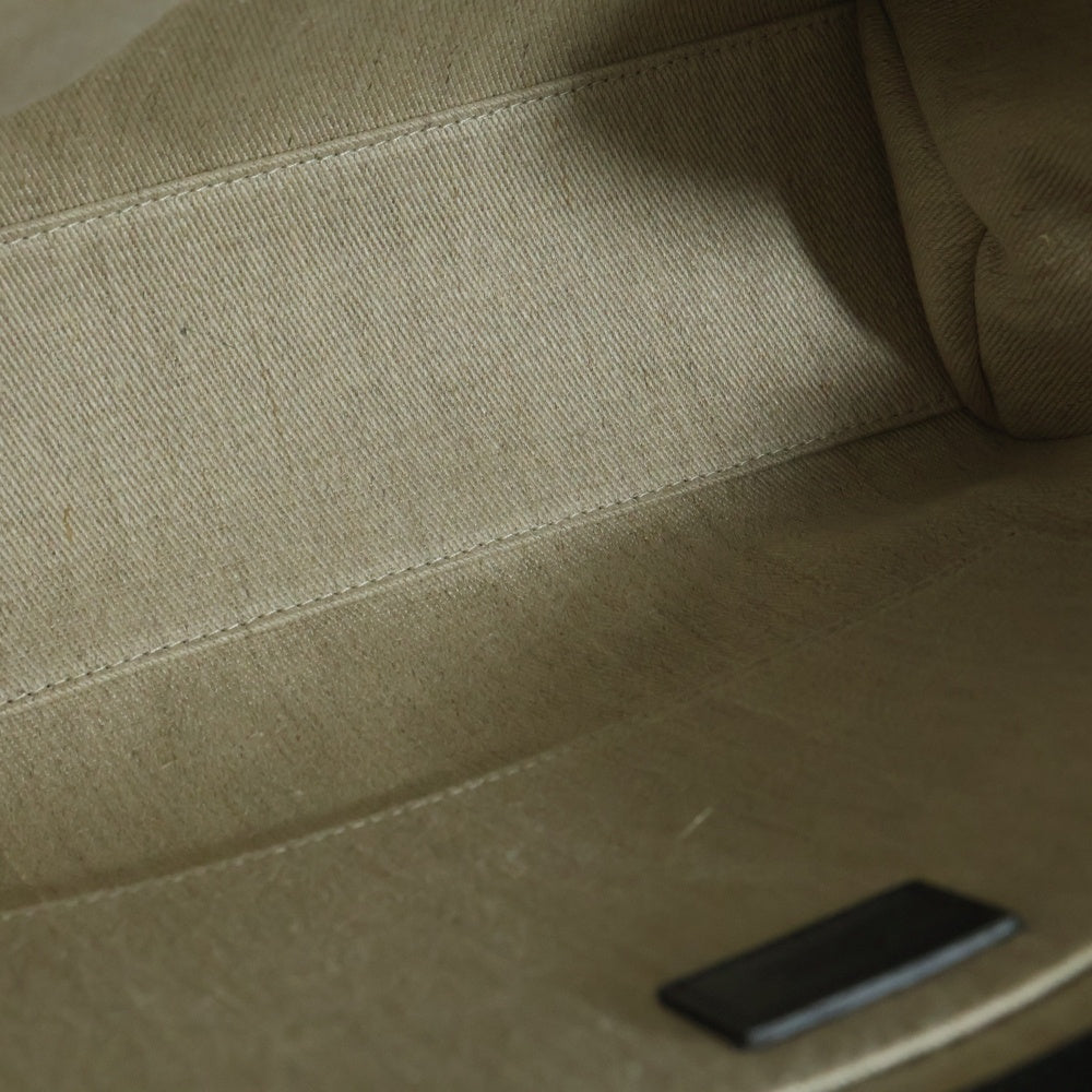 Chloe(クロエ) ウッディ ミディアム レザー ブラック トートバッグ