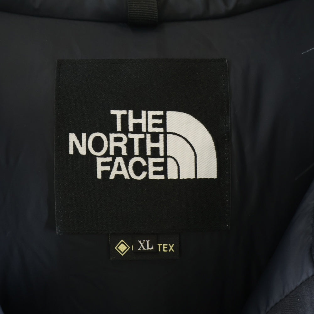 THE NORTH FACE(ザノースフェイス) MOUNTAIN DOWN COAT マウンテン ダウン ファー フーデッド ジップアップ ロング ジャケット コート ブラック ND91935
