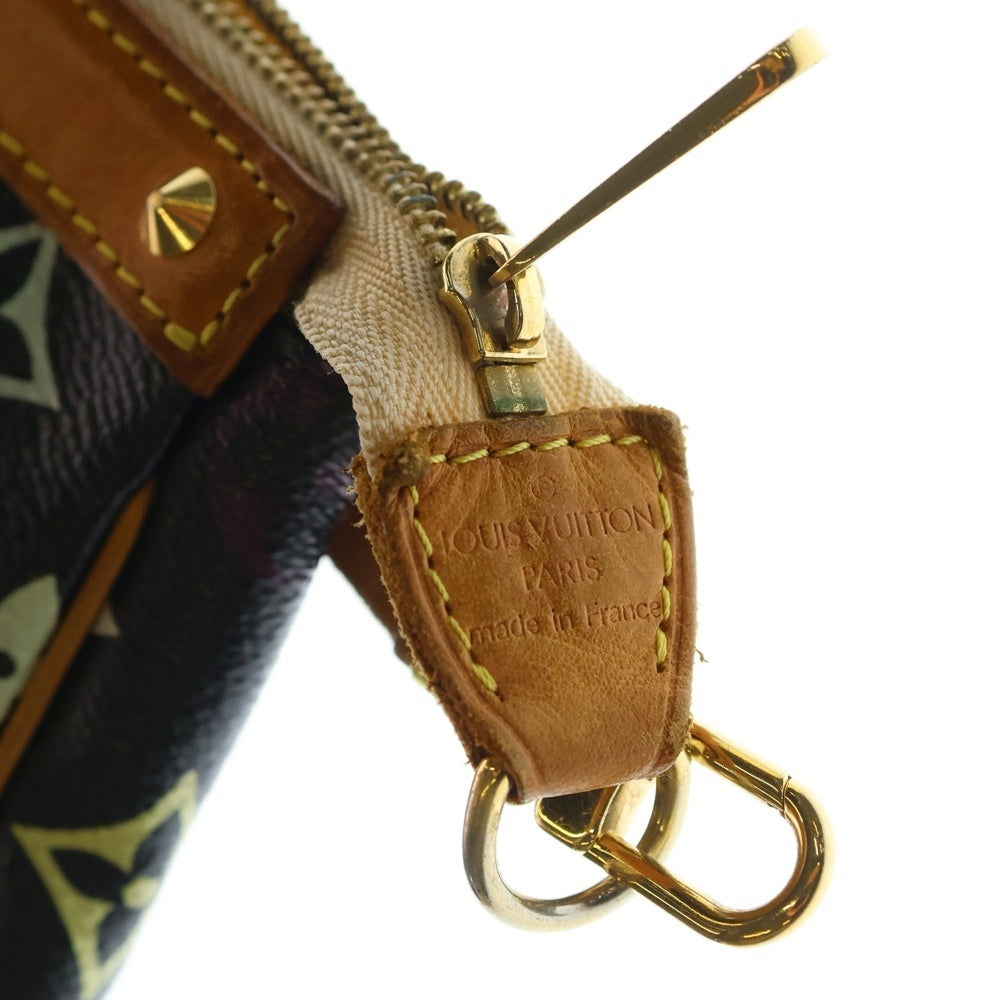 LOUIS VUITTON(ルイヴィトン) モノグラムマルチカラー ポシェットアクセソワール ノワール M92648 ブラック レディース