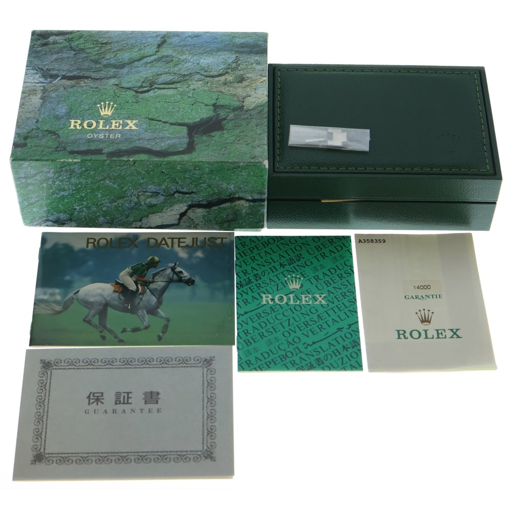 ROLEX(ロレックス) 14000 エアキング 青文字盤 SS/AT ステンレス 自動巻き A番 腕時計