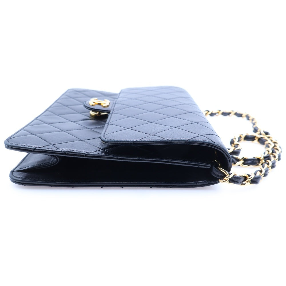 CHANEL(シャネル) マトラッセ ココマーク プッシュロック ラムスキン