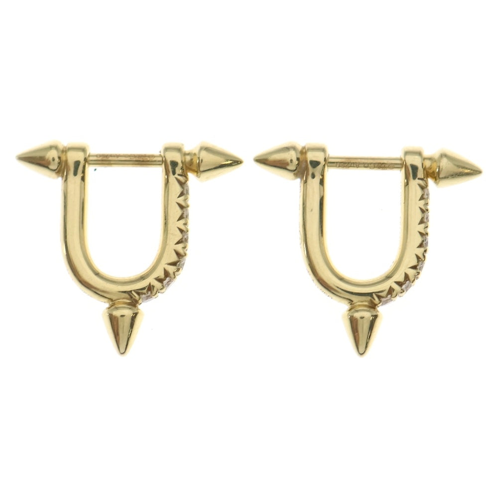 TIFFANY & Co.(ティファニー) Titan by Pharrell Williams タイタン ファレルウィリアムス ダイヤ付ピアス スモール Au750YG 73471281 イエローゴールド レディース