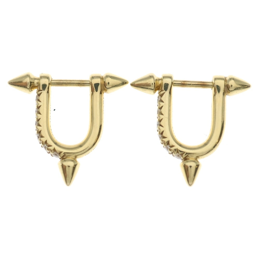 TIFFANY & Co.(ティファニー) Titan by Pharrell Williams タイタン ファレルウィリアムス ダイヤ付ピアス スモール Au750YG 73471281 イエローゴールド レディース