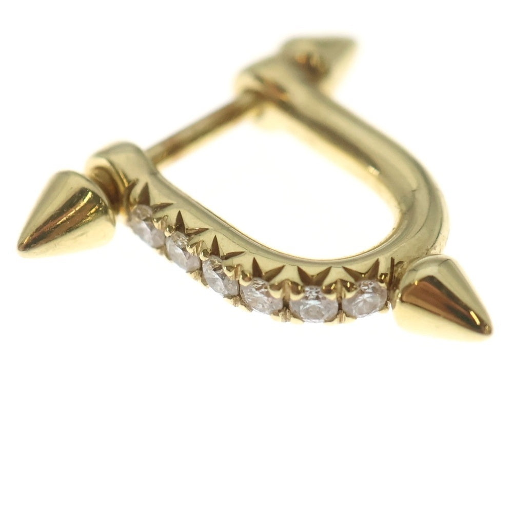 TIFFANY & Co.(ティファニー) Titan by Pharrell Williams タイタン ファレルウィリアムス ダイヤ付ピアス スモール Au750YG 73471281 イエローゴールド レディース