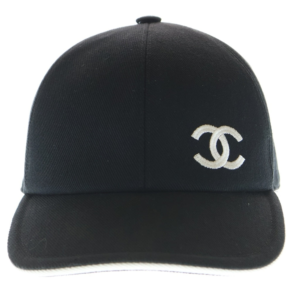 CHANEL(シャネル) ココマーク ベースボールキャップ ブラック