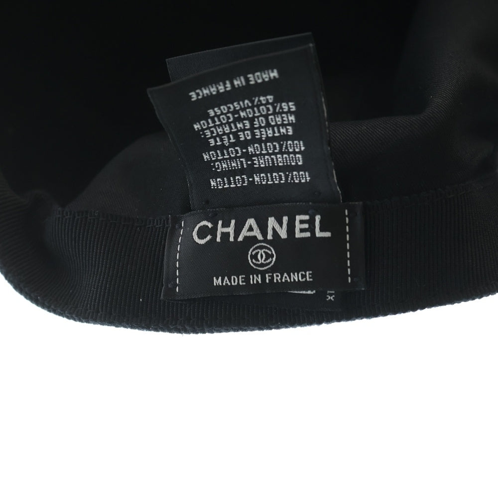 CHANEL(シャネル) ココマーク ベースボールキャップ ブラック