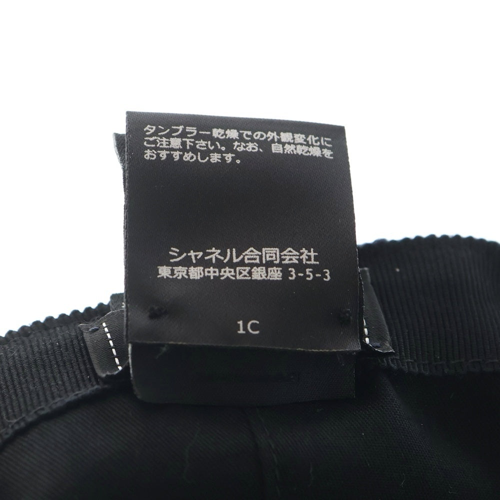 CHANEL(シャネル) ココマーク ベースボールキャップ ブラック