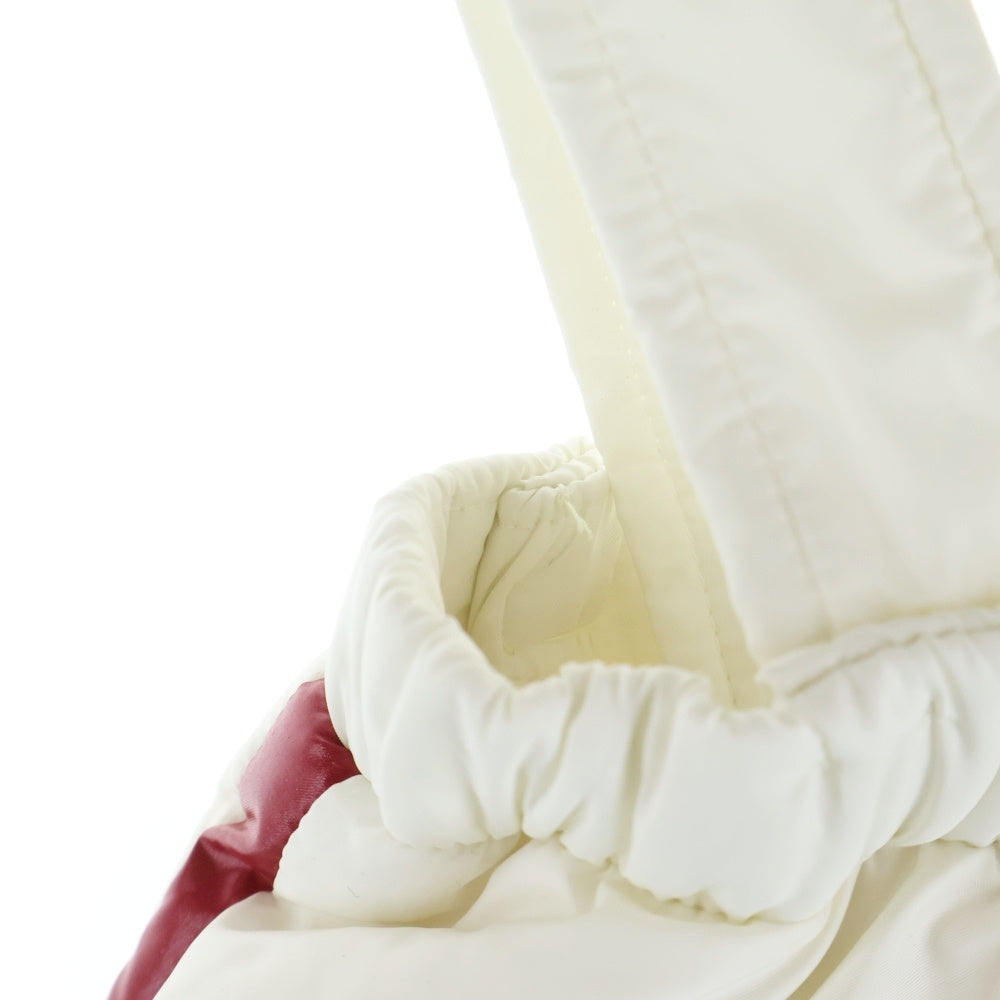 MONCLER(モンクレール) 15AW LOIC セットアップ ワッペンロゴ フーデッド ジップアップ ダウンジャケット サイドライン ダウンパンツ ホワイト キッズ A29547031105 A54654