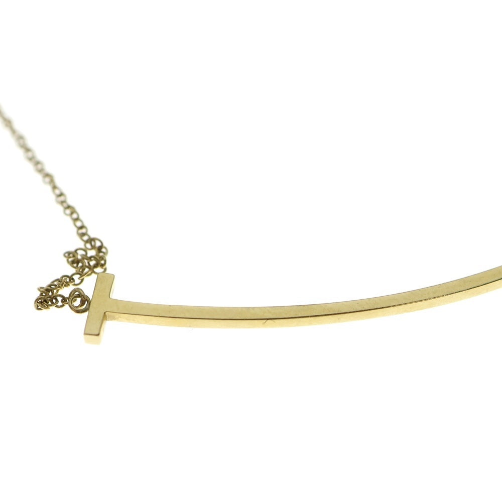 TIFFANY & Co.(ティファニー) Tスマイル ネックレス ラージ Au750 YG