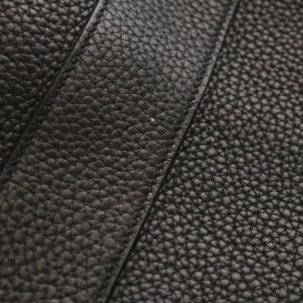 HERMES(エルメス) サック アルフレッド 35 プロンブ トリヨンクレマンス ショルダーバッグ ブラック レザー □N シルバー金具