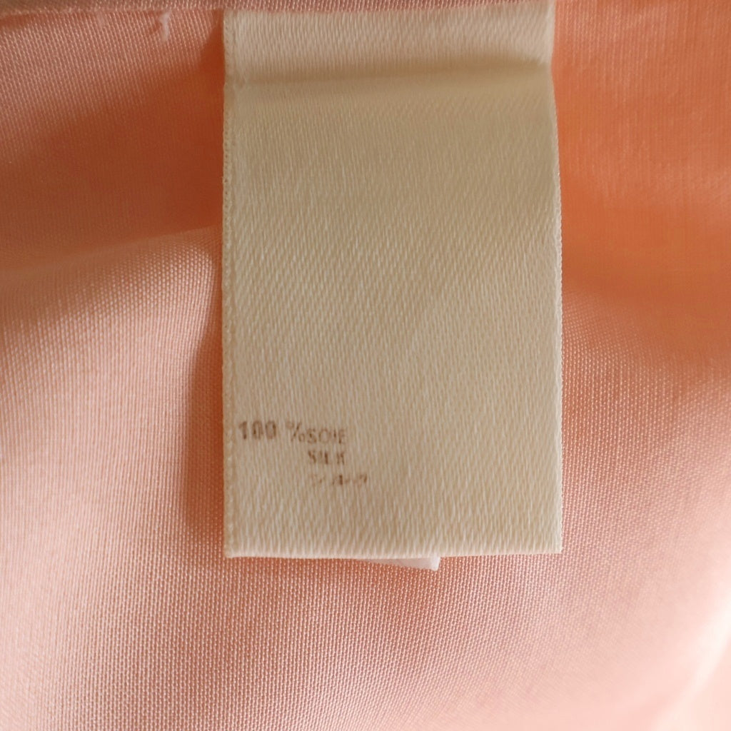 LOUIS VUITTON(ルイヴィトン) 06SS LVロゴ刺繍 シルク 半袖シャツ ピンク RM061 MISH80ST9