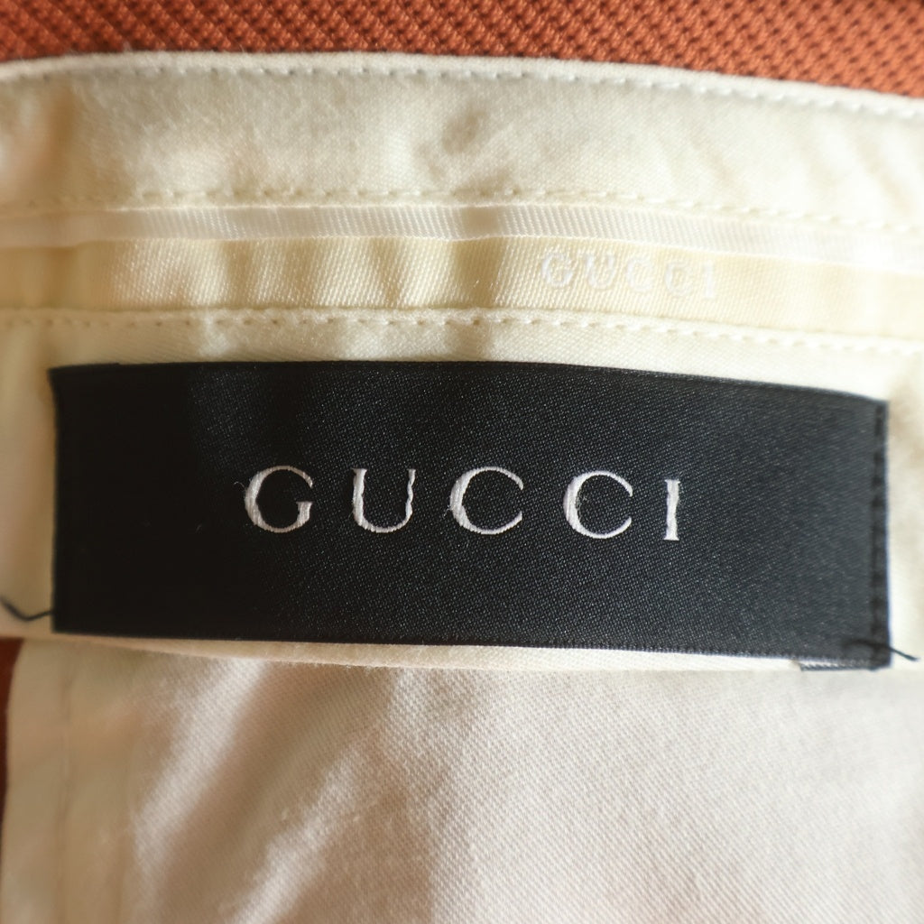 GUCCI(グッチ) ナイロン スラックスパンツ トラウザーズ ピンク 342331