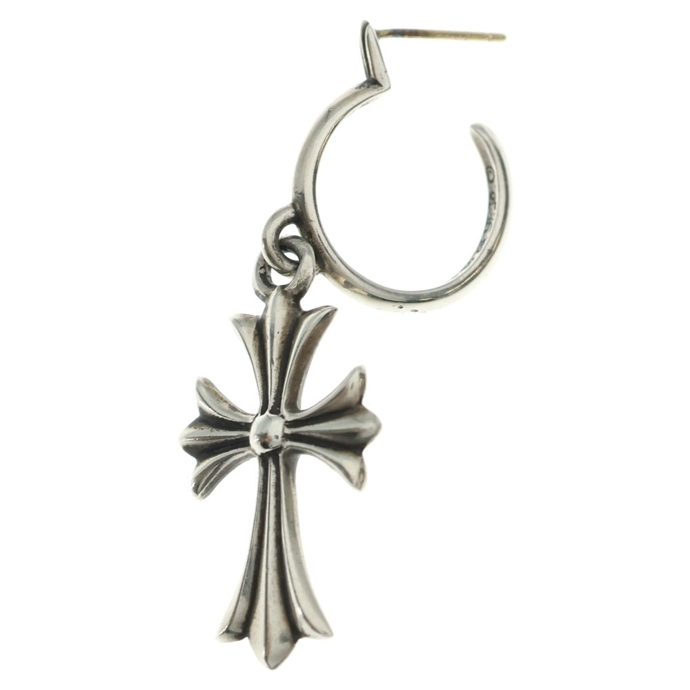 CHROME HEARTS(クロムハーツ) TINY CH CROSS タイニーCHクロス フープピアス シルバー BCA115