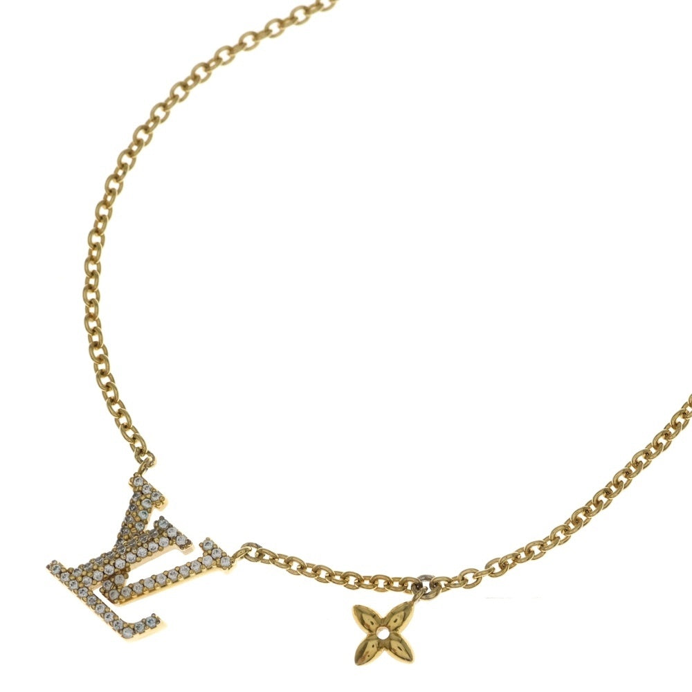 LOUIS VUITTON(ルイヴィトン) LVアイコニック GP ネックレス ペンダント チェーン ゴールド M00596 レディース