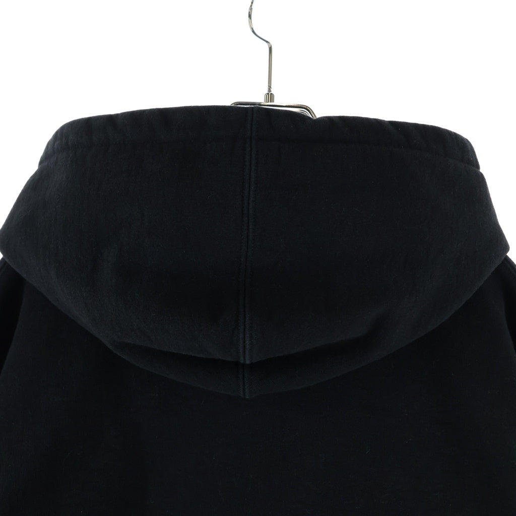 SUPREME(シュプリーム) 22AW Underline Hooded Sweatshirt アンダーライン ロゴプリント プルオーバースウェット パーカー フーディー ブラック