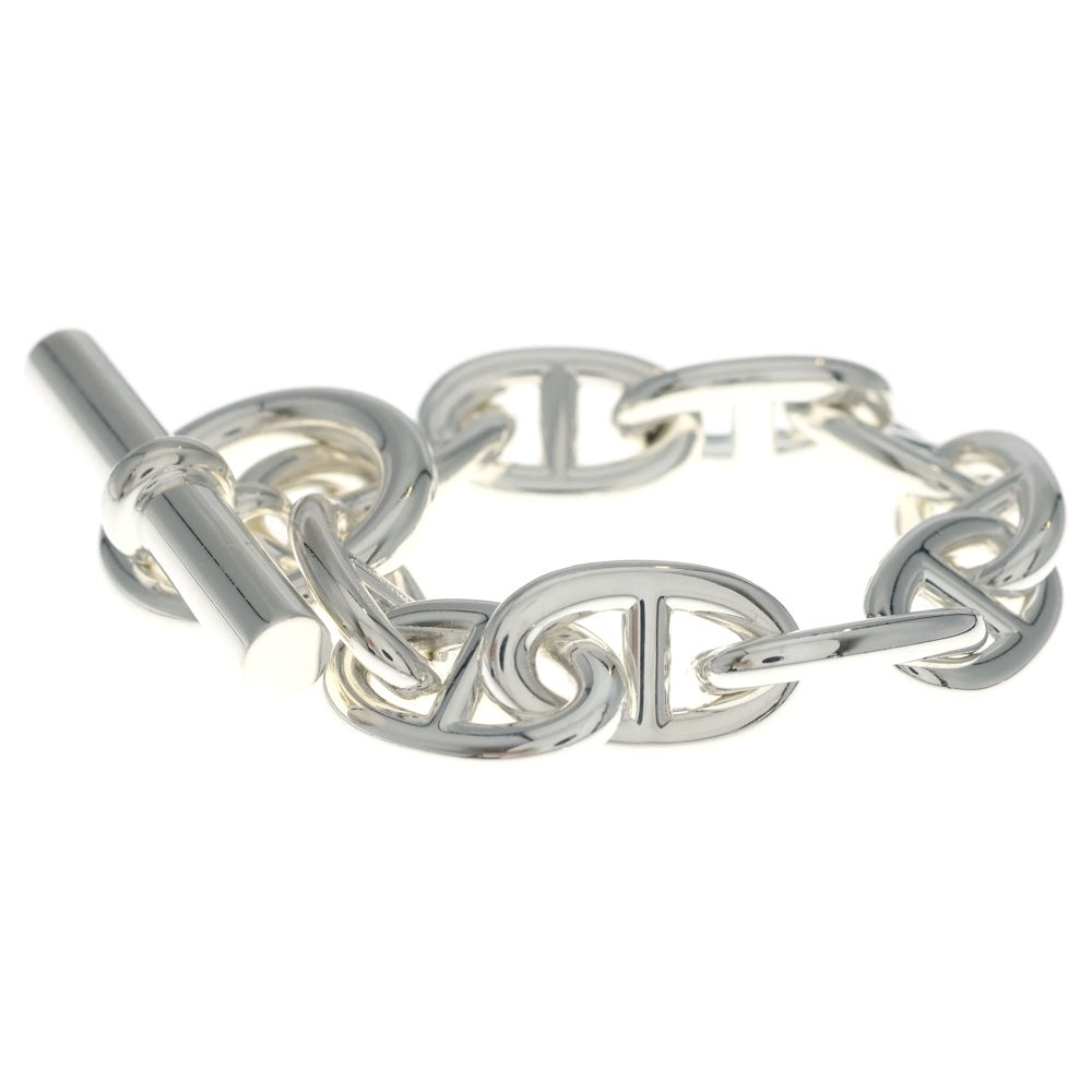 HERMES(エルメス) シェーヌダンクル TGM 10コマ チェーンブレスレット シルバー レディース