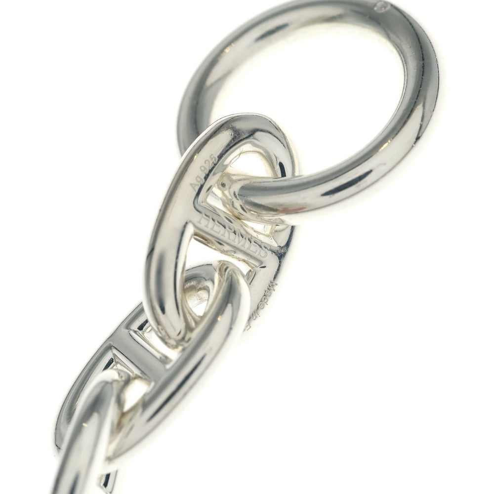 HERMES(エルメス) シェーヌダンクル TGM 10コマ チェーンブレスレット シルバー レディース