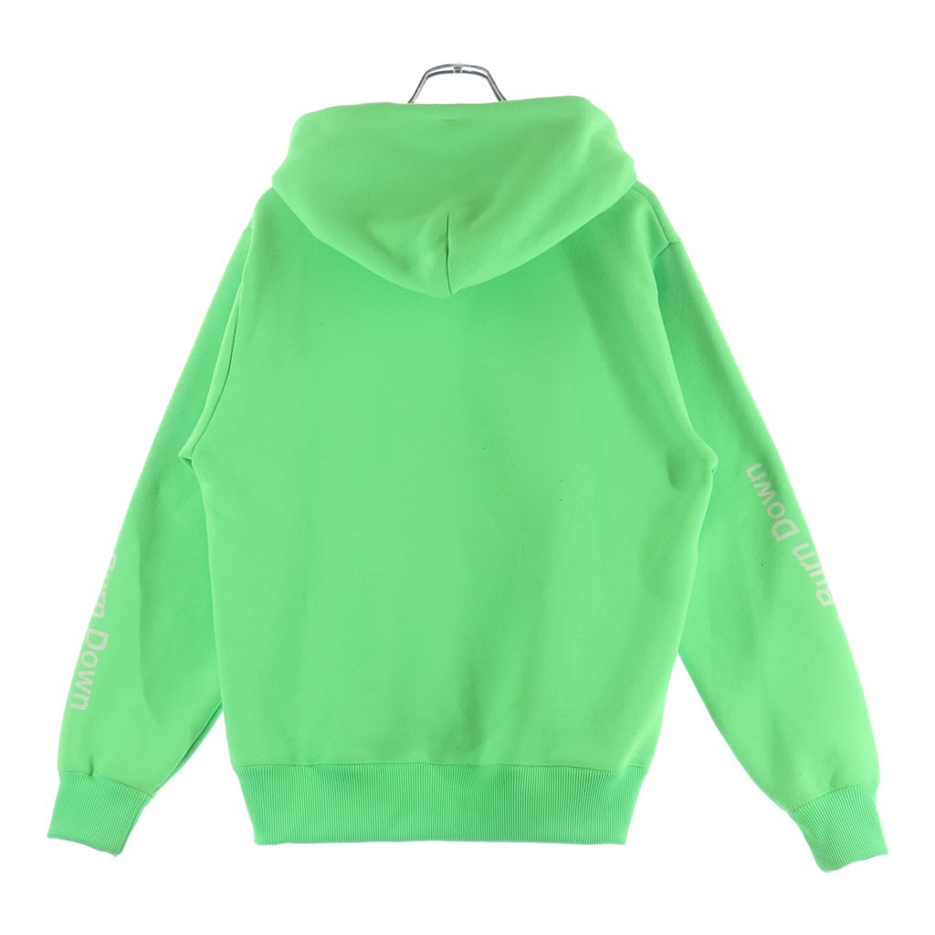 HYSTERIC GLAMOUR(ヒステリックグラマー) CIRCLE GIRL サークルガール プリント プルオーバースウェット パーカー フーディー ライトグリーン 02193CF13