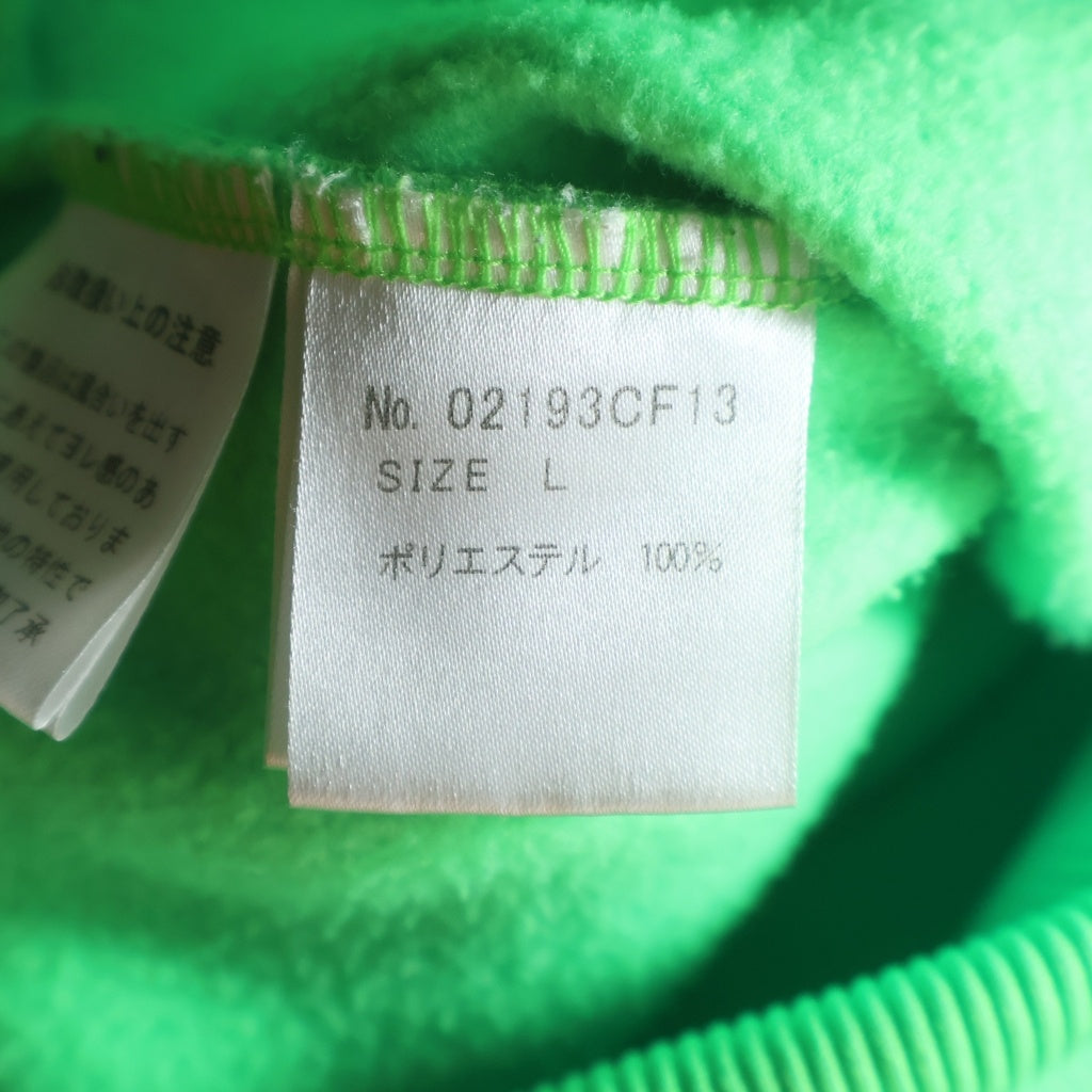 HYSTERIC GLAMOUR(ヒステリックグラマー) CIRCLE GIRL サークルガール プリント プルオーバースウェット パーカー フーディー ライトグリーン 02193CF13