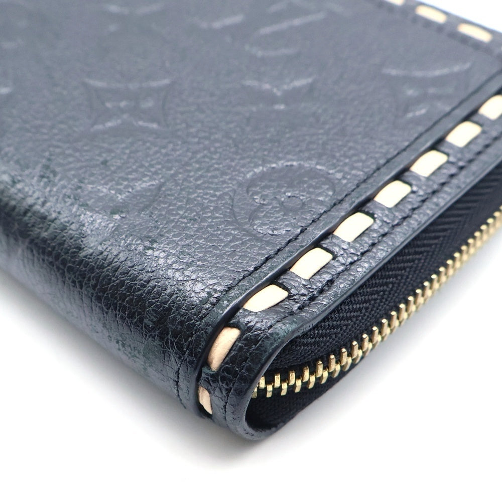 LOUIS VUITTON(ルイヴィトン) モノグラム・アンプラント ジッピー・ウォレット ロングウォレット 長財布 ブラック レザー M64805 ゴールド金具