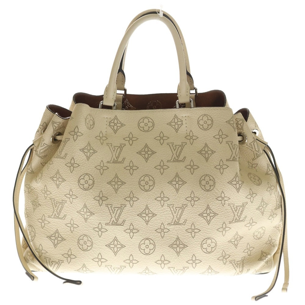 LOUIS VUITTON(ルイヴィトン) モノグラムマヒナ ベラトート パンチングレザー 2WAY ハンド ショルダーバッグ シルバー金具 ベージュ M59203 レディース