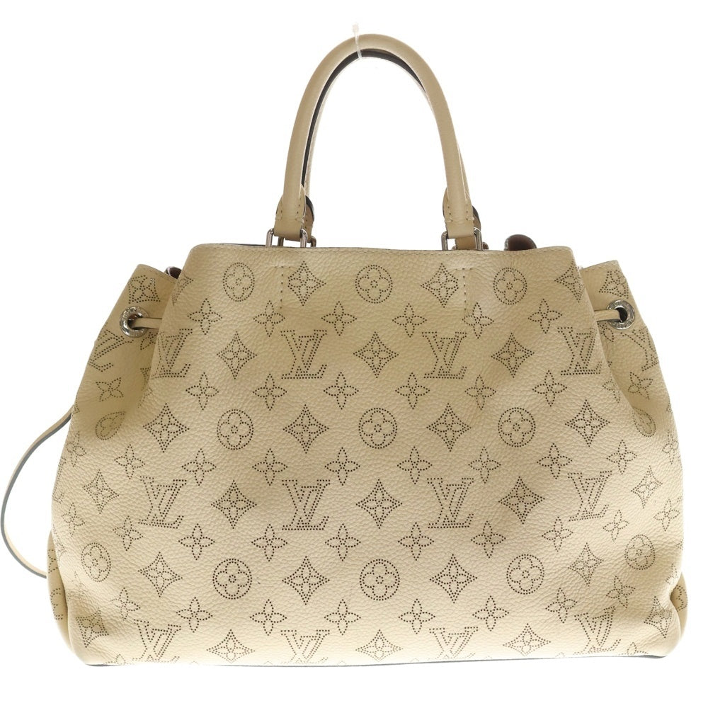 LOUIS VUITTON(ルイヴィトン) モノグラムマヒナ ベラトート パンチングレザー 2WAY ハンド ショルダーバッグ シルバー金具 ベージュ M59203 レディース