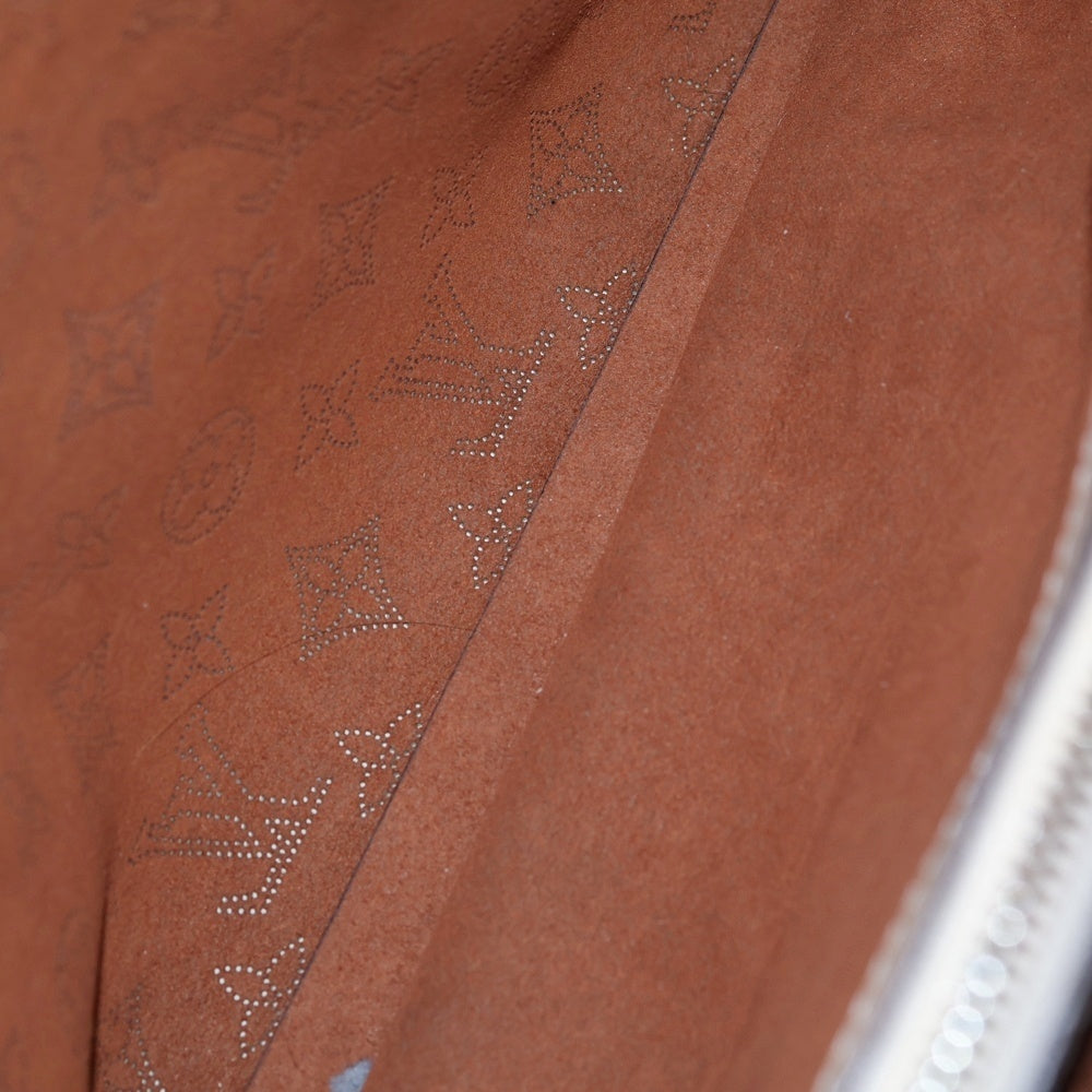 LOUIS VUITTON(ルイヴィトン) モノグラムマヒナ ベラトート パンチングレザー 2WAY ハンド ショルダーバッグ シルバー金具 ベージュ M59203 レディース