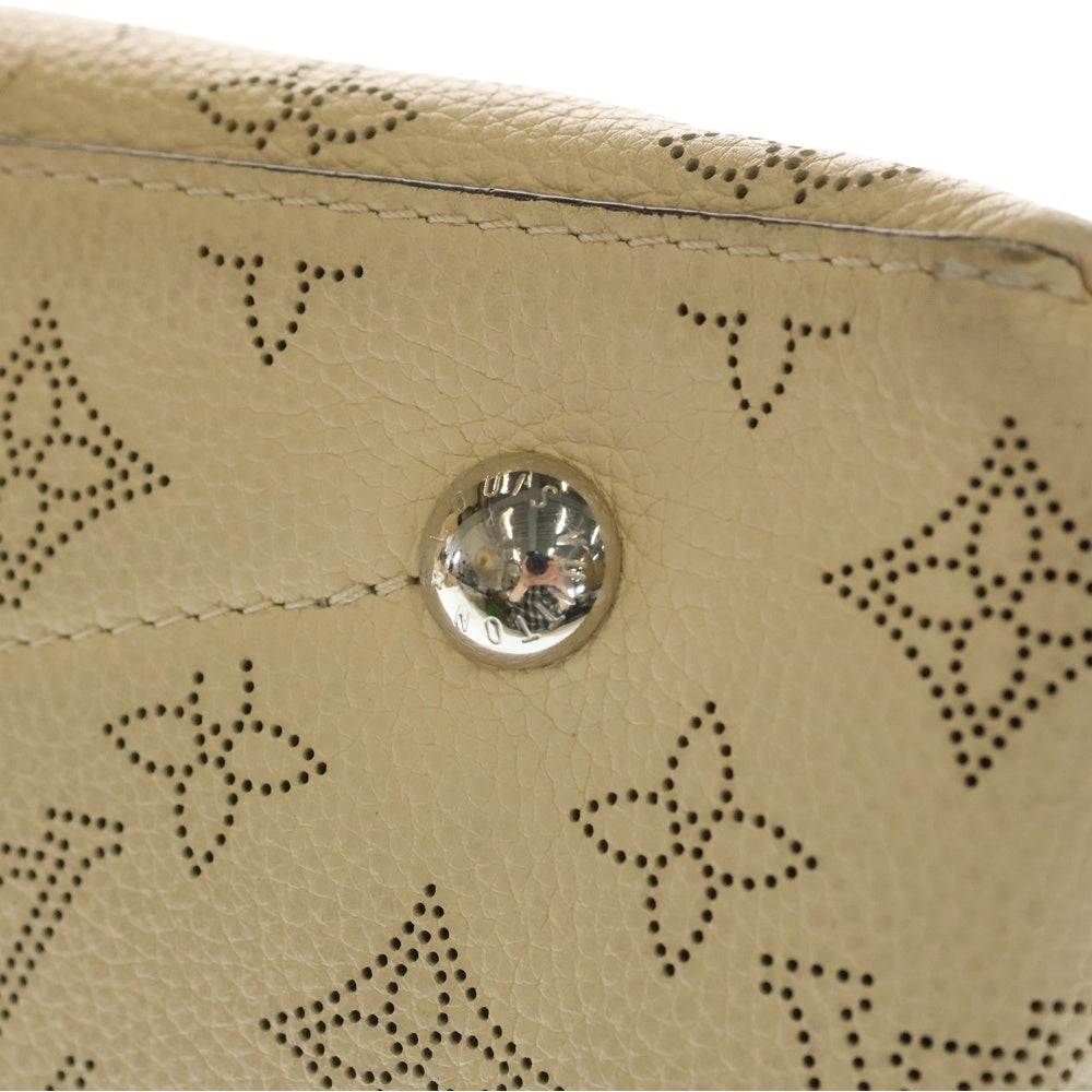 LOUIS VUITTON(ルイヴィトン) モノグラムマヒナ ベラトート パンチングレザー 2WAY ハンド ショルダーバッグ シルバー金具 ベージュ M59203 レディース