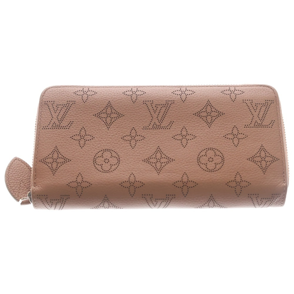 LOUIS VUITTON(ルイヴィトン) マヒナ ジッピー・ウォレット マグノリア ロングウォレット カードケース 長財布 ピンク レザー M61868 シルバー金具 レディース