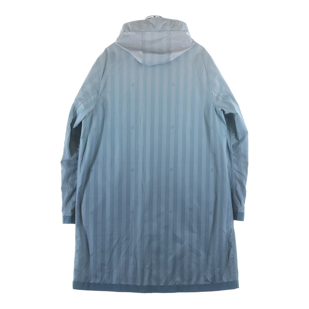 LOUIS VUITTON(ルイヴィトン) 22AW Damier Stripes Reversible Parka RM222V NF3 HNK05W リバーシブルダミエストライプナイロンパーカー ブルー