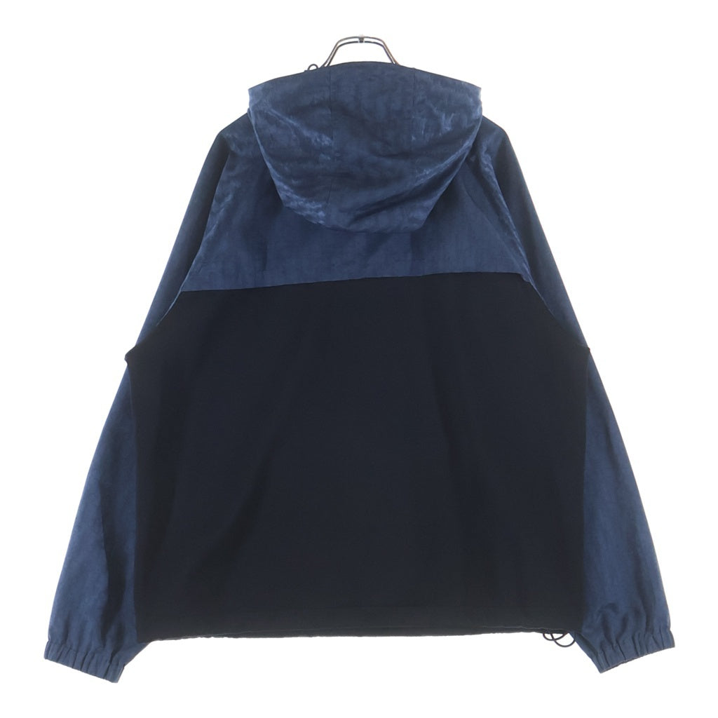 Christian Dior(クリスチャンディオール) オブリーク アノラックジャケット ブラック×ブルー #XXL 193J640A0631