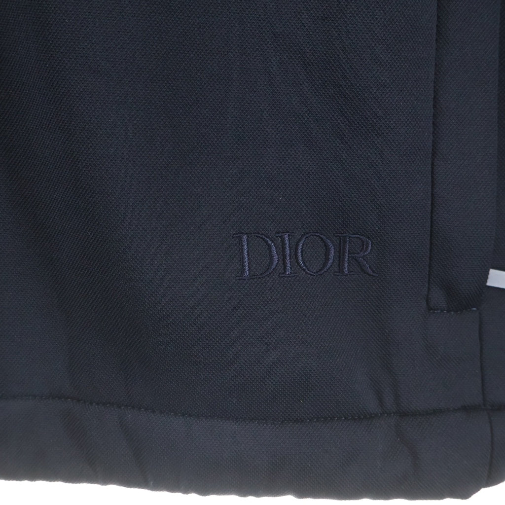 Christian Dior(クリスチャンディオール) オブリーク アノラックジャケット ブラック×ブルー #XXL 193J640A0631