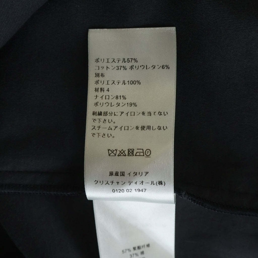 Christian Dior(クリスチャンディオール) オブリーク アノラックジャケット ブラック×ブルー #XXL 193J640A0631