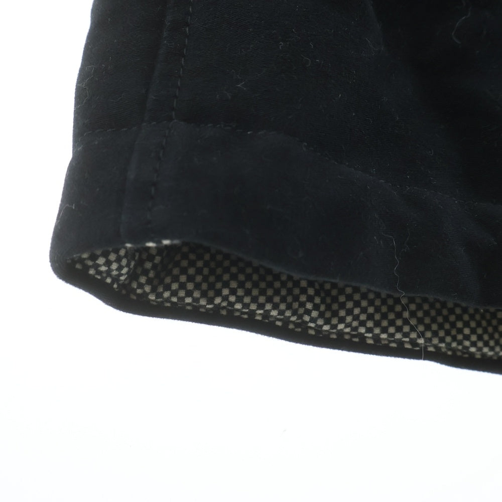 LOUIS VUITTON(ルイヴィトン) 20AW ×NIGO ニゴー ロゴ刺繍 ウール フーデッド ジップアップ ジャケット コート ブラック HJK02EVFS A498