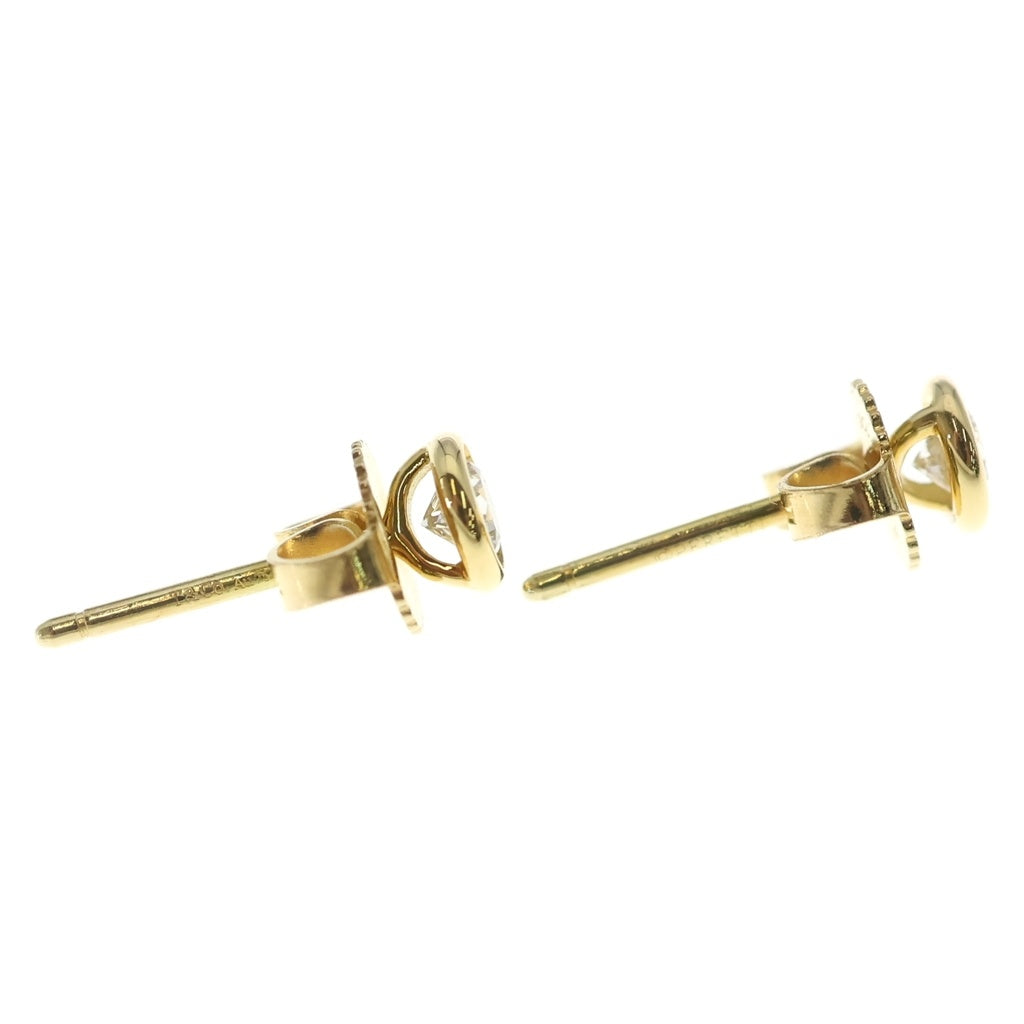 TIFFANY & Co.(ティファニー) バイザヤード ピアス 1PD ダイヤ Au750 K18 YG イエローゴールド レディース
