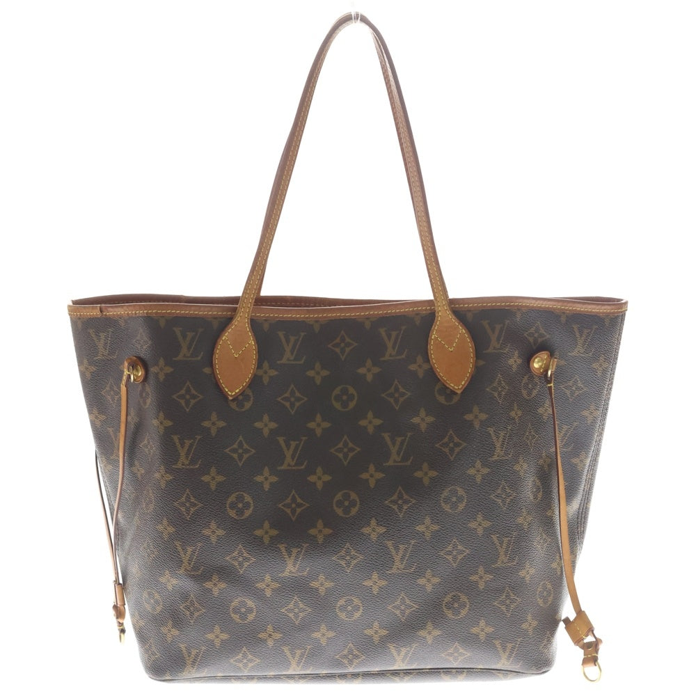 LOUIS VUITTON(ルイヴィトン) ネヴァーフルMM モノグラム PVC レザー トートバッグ ゴールド金具 ブラウン M41178