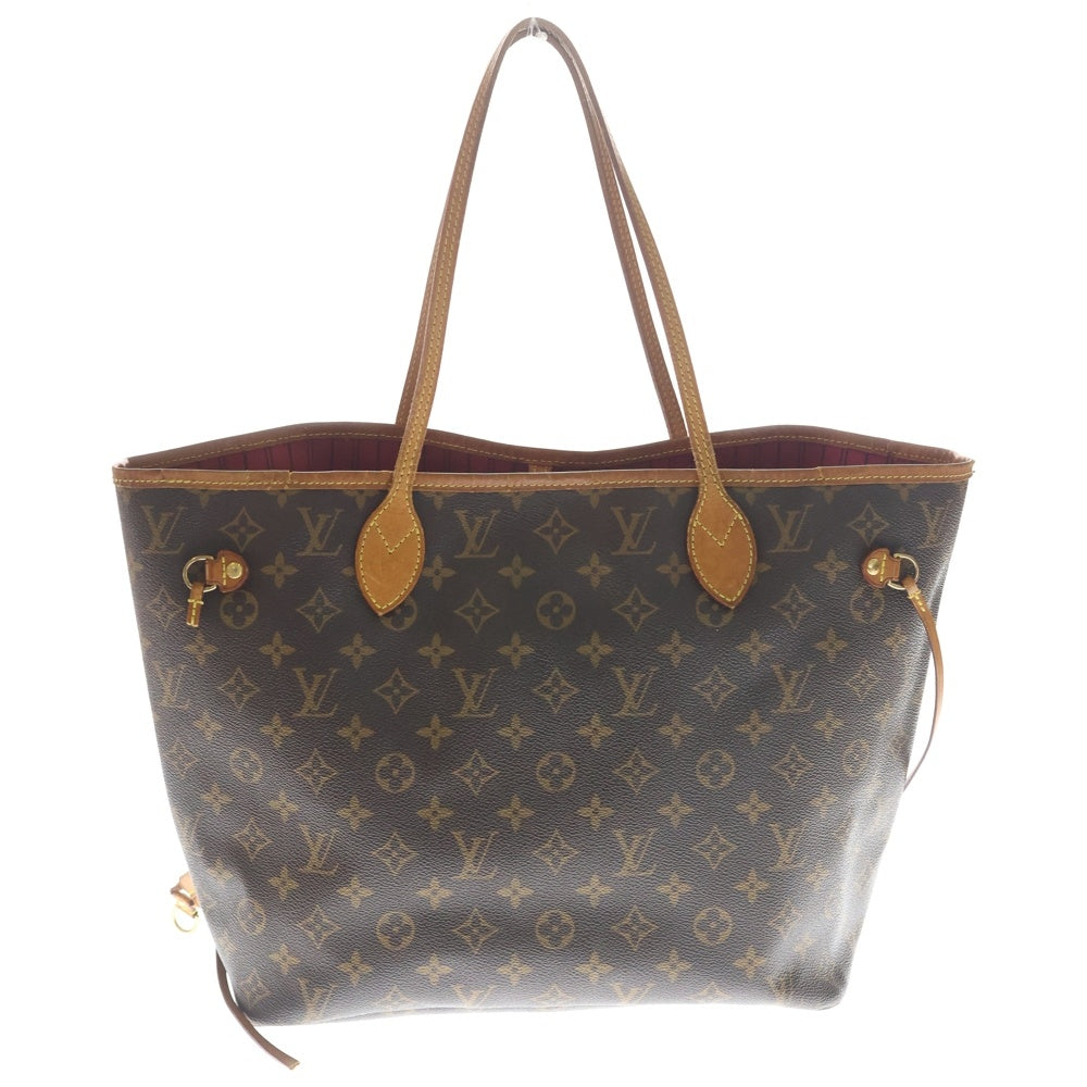 LOUIS VUITTON(ルイヴィトン) ネヴァーフルMM モノグラム PVC レザー トートバッグ ゴールド金具 ブラウン M41178