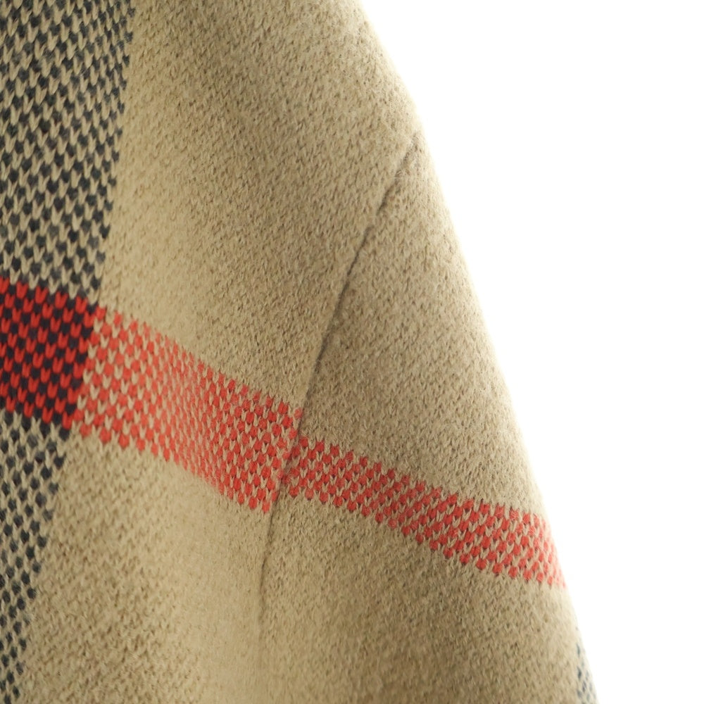 BURBERRY(バーバリー) ノヴァチェック カーディガン S ベージュ 8039153