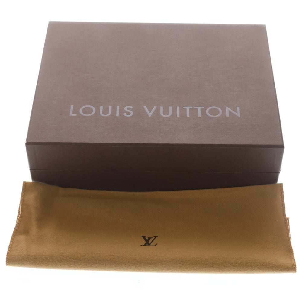 LOUIS VUITTON(ルイヴィトン) ダミエ ポシェットガンジュ ウエストバッグ ボディバッグ ショルダーバッグ ブラウン レザー×PVC N51870 ゴールド金具 レディース