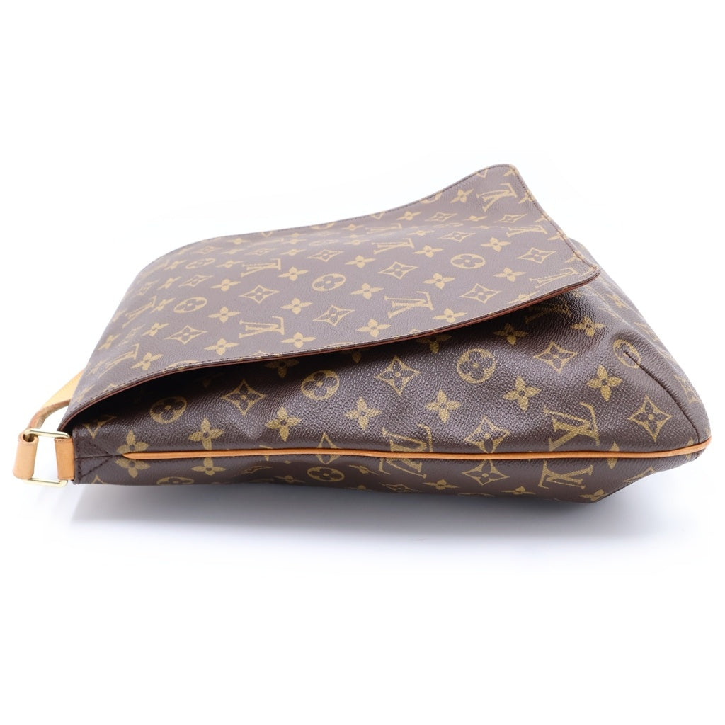 LOUIS VUITTON(ルイヴィトン) モノグラム ミュゼット ショルダーバッグ ブラウン PVCレザー M51256