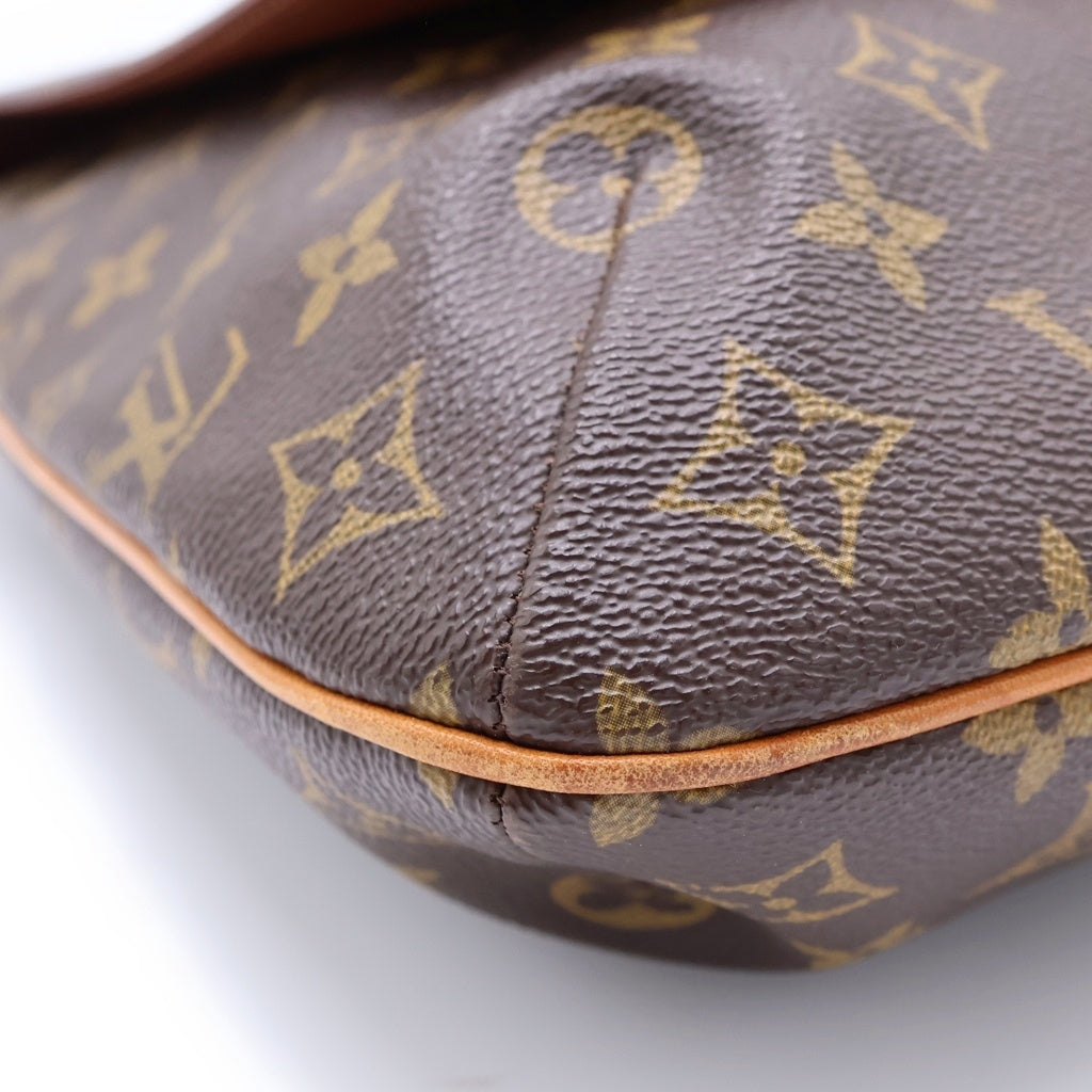 LOUIS VUITTON(ルイヴィトン) モノグラム ミュゼット ショルダーバッグ ブラウン PVCレザー M51256