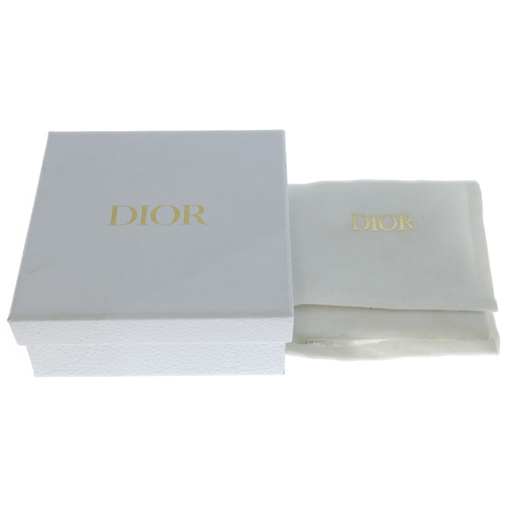 DIOR(ディオール) Petit CD ネックレス ペンダント チェーン シルバー メタル×ラインストーン N2241WOMCY_D001 レディース