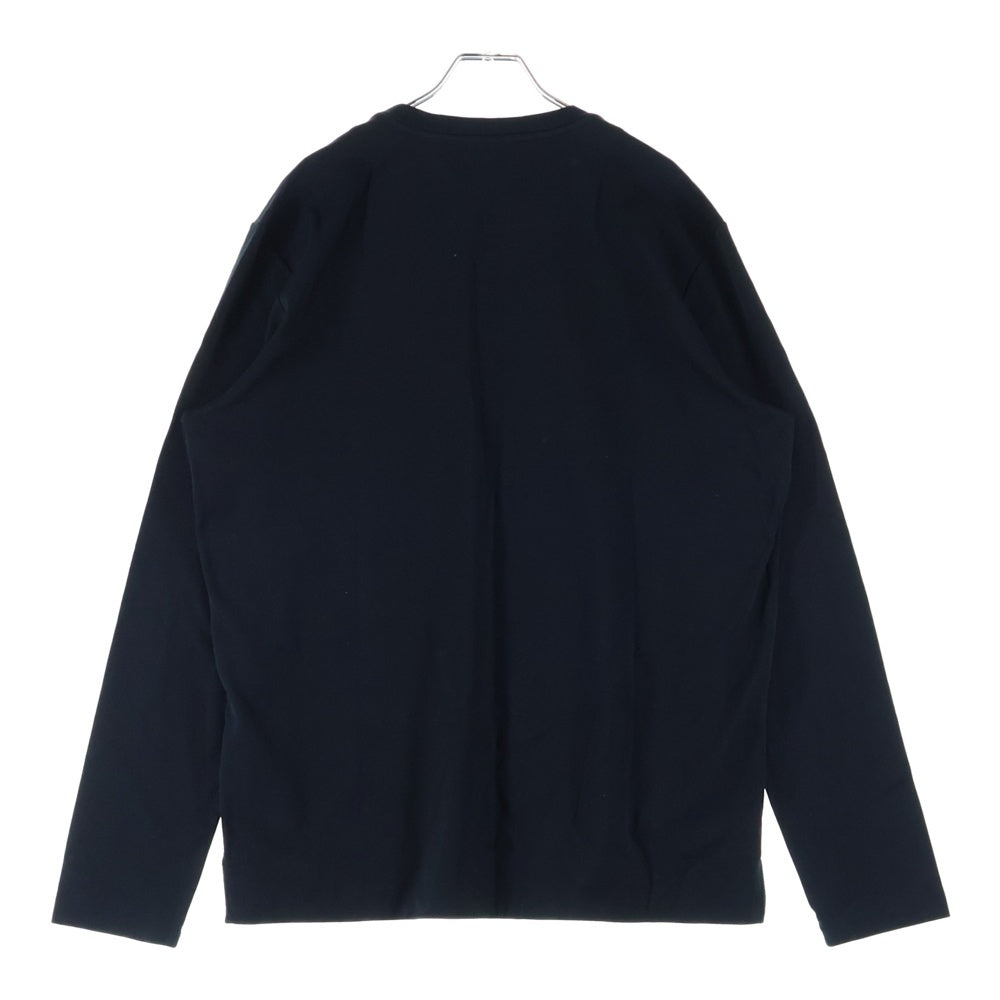 LOUIS VUITTON(ルイヴィトン) 13SS ダミエ ポケット クルーネック ロングスリーブ 長袖Tシャツ カットソー ブラック RM131D H1JR13JEI