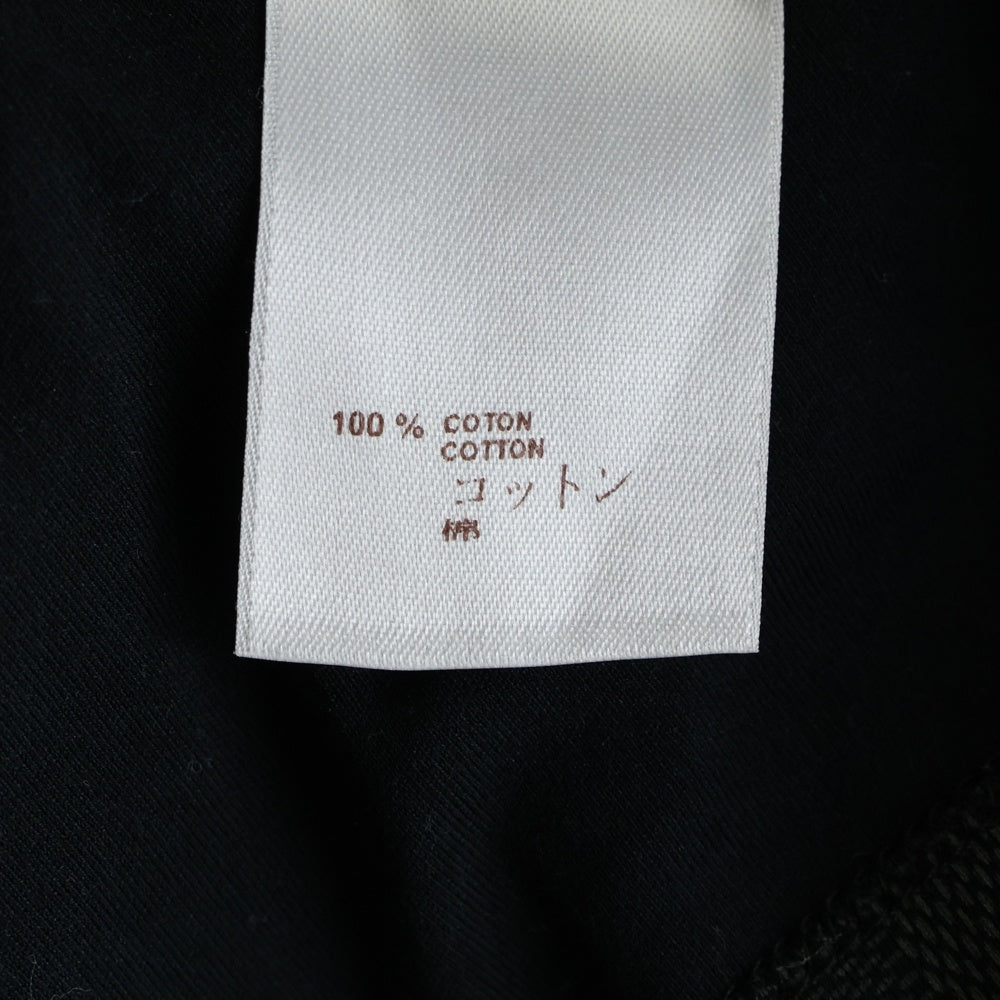 LOUIS VUITTON(ルイヴィトン) 13SS ダミエ ポケット クルーネック ロングスリーブ 長袖Tシャツ カットソー ブラック RM131D H1JR13JEI