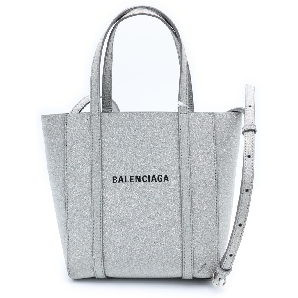 BALENCIAGA(バレンシアガ) エブリデイトートXS トートバッグ シルバー レディース
