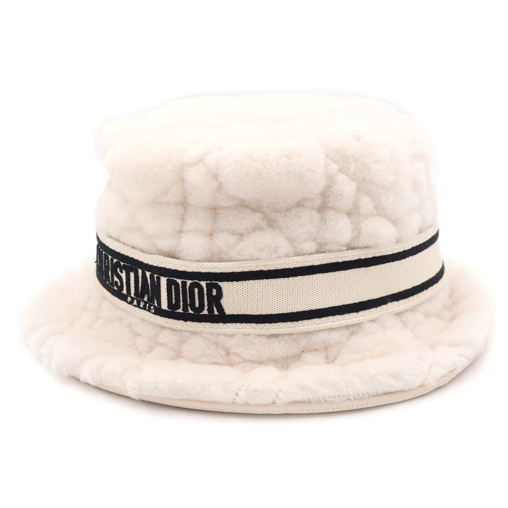 DIOR(ディオール) Dボビー ボブハット ファー ホワイト 25CAN923X695 レディース
