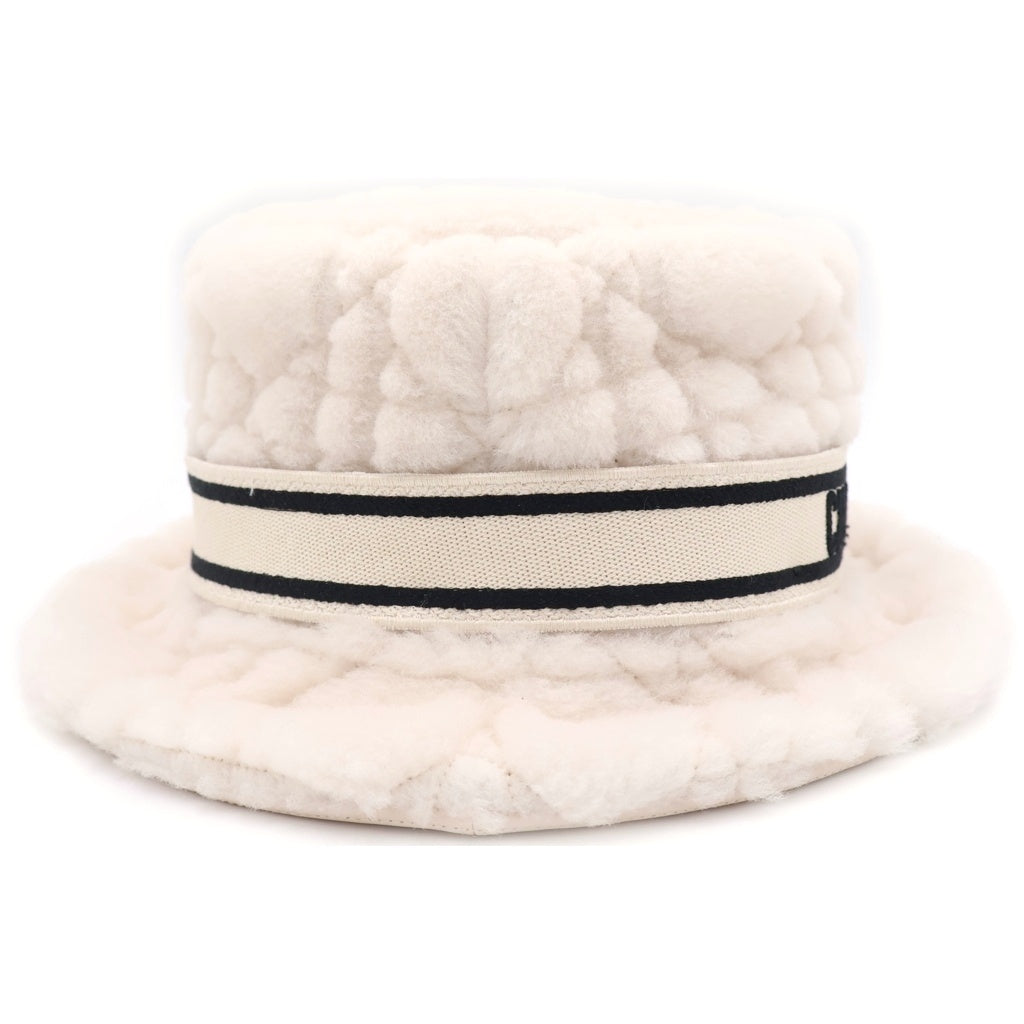 DIOR(ディオール) Dボビー ボブハット ファー ホワイト 25CAN923X695 レディース