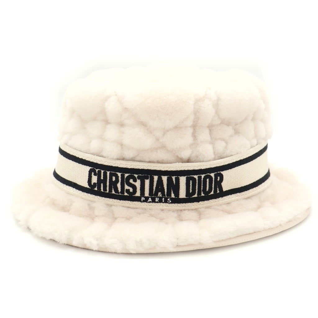 DIOR(ディオール) Dボビー ボブハット ファー ホワイト 25CAN923X695 レディース