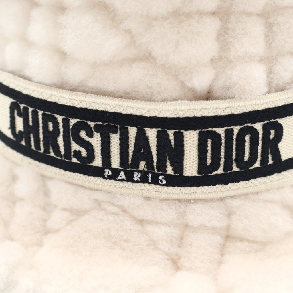 DIOR(ディオール) Dボビー ボブハット ファー ホワイト 25CAN923X695 レディース