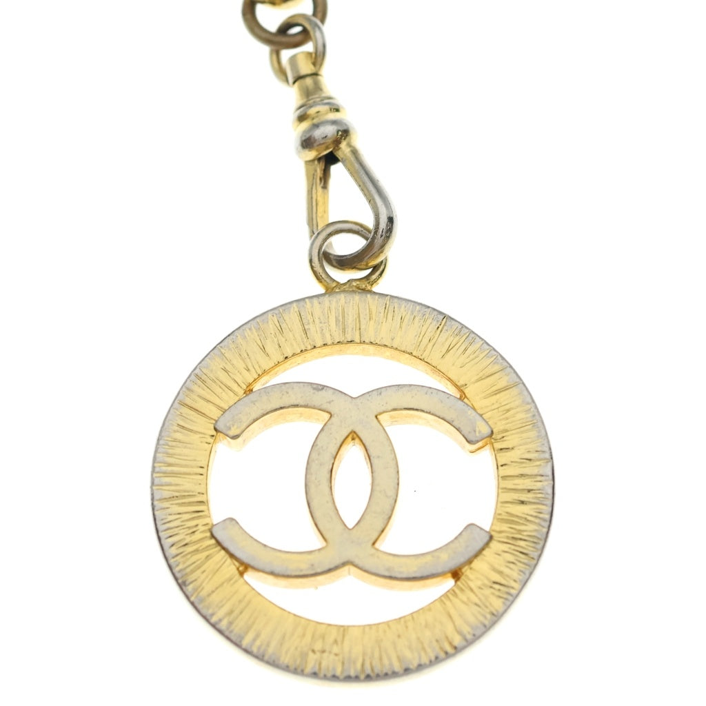 CHANEL(シャネル) 1984 ココマーク 3連チェーンベルト ゴールド レディース